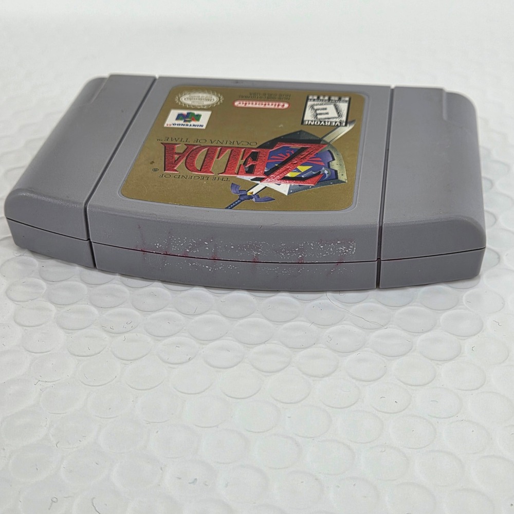 The Legend of Zelda Ocarina of Time Nintendo 64 N64 Game NUS-006 Gold Tested - Picture 6 of 9